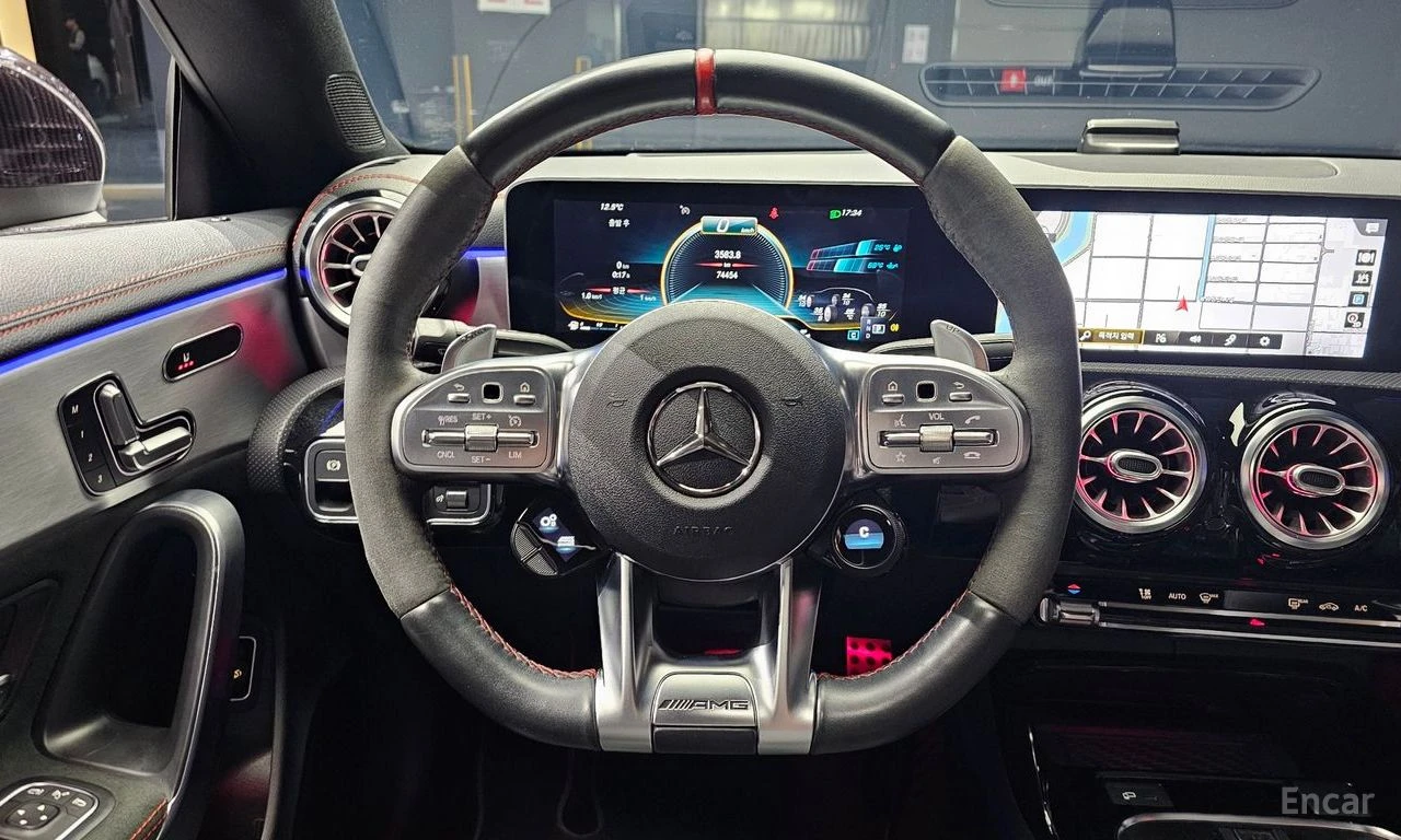 Mercedes-Benz CLA 45 AMG S 4MATIC+ * HEAD-UP* АЛКАНТАРА* ПАНОРАМА* AMBIENT*, снимка 10 - Автомобили и джипове - 54762487