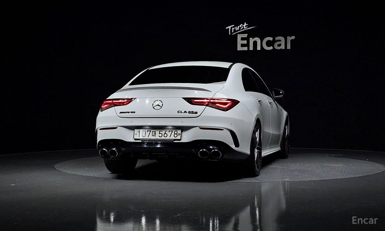 Mercedes-Benz CLA 45 AMG S 4MATIC+ * HEAD-UP* АЛКАНТАРА* ПАНОРАМА* AMBIENT*, снимка 4 - Автомобили и джипове - 54762487