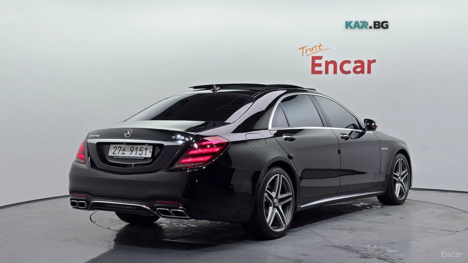 Mercedes-Benz S 63 AMG 4MATIC* BURMESTER* DISTRONIC* 360* ОБДУХ* МАСАЖИ* , снимка 3 - Автомобили и джипове - 55900115