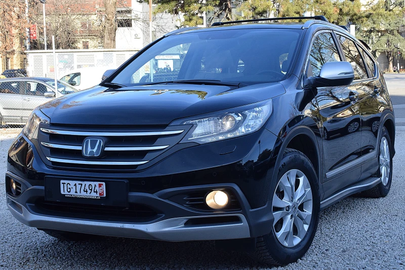 Honda Cr-v 2.2/Швейцария/Дистроник/Кожа/Нави/Аеро/Камера/Лед, снимка 1 - Автомобили и джипове - 48870740