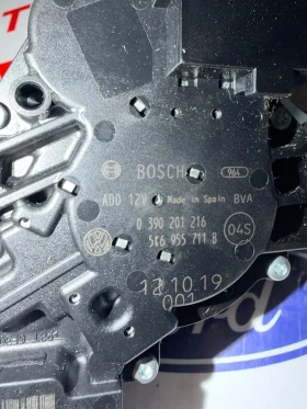 5K6955711B Моторче задна чистачка VW TOURAN 2012 5K6 955 711 B 0390201216, снимка 2 - Части - 53203781