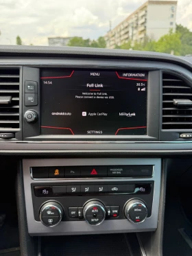 Seat Leon 1.5TGi 131коня FR NAVI КОЖА CARPLAY - 20555 лв. - 64624497 16