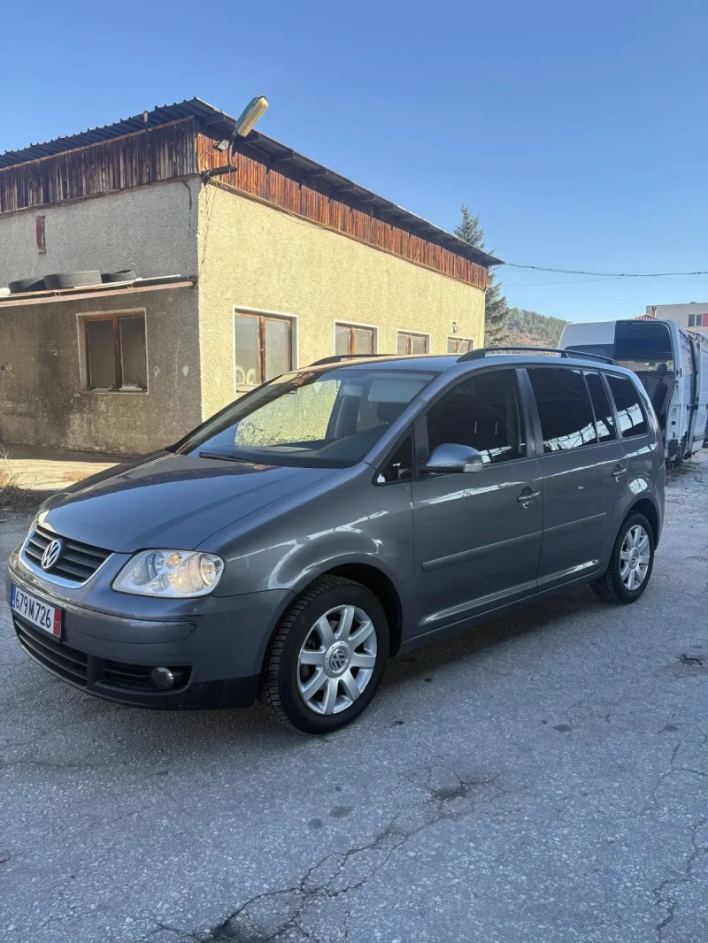 VW Touran 1.9tdi, 105коня, снимка 1 - Автомобили и джипове - 48365904