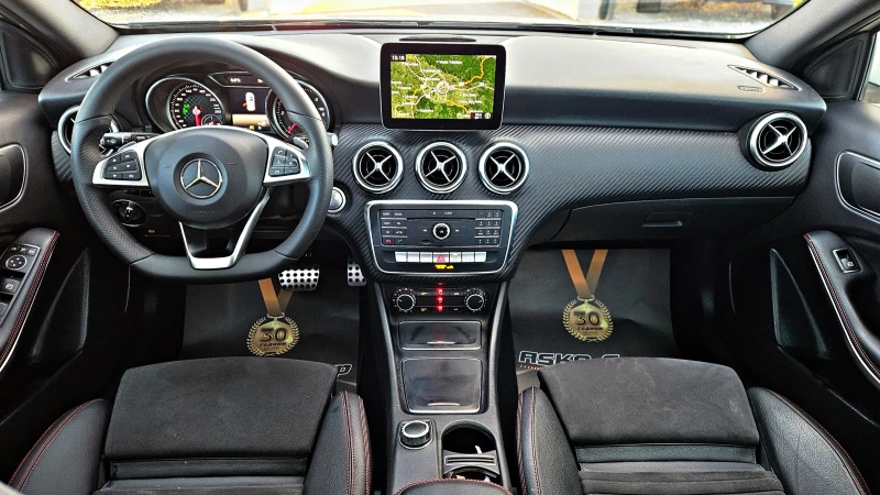 Mercedes-Benz A 180 AMG/FACE/LED/GERMANY/PANORAMA/CAMERA/CAR PLAY/LIZI, снимка 9 - Автомобили и джипове - 52929329