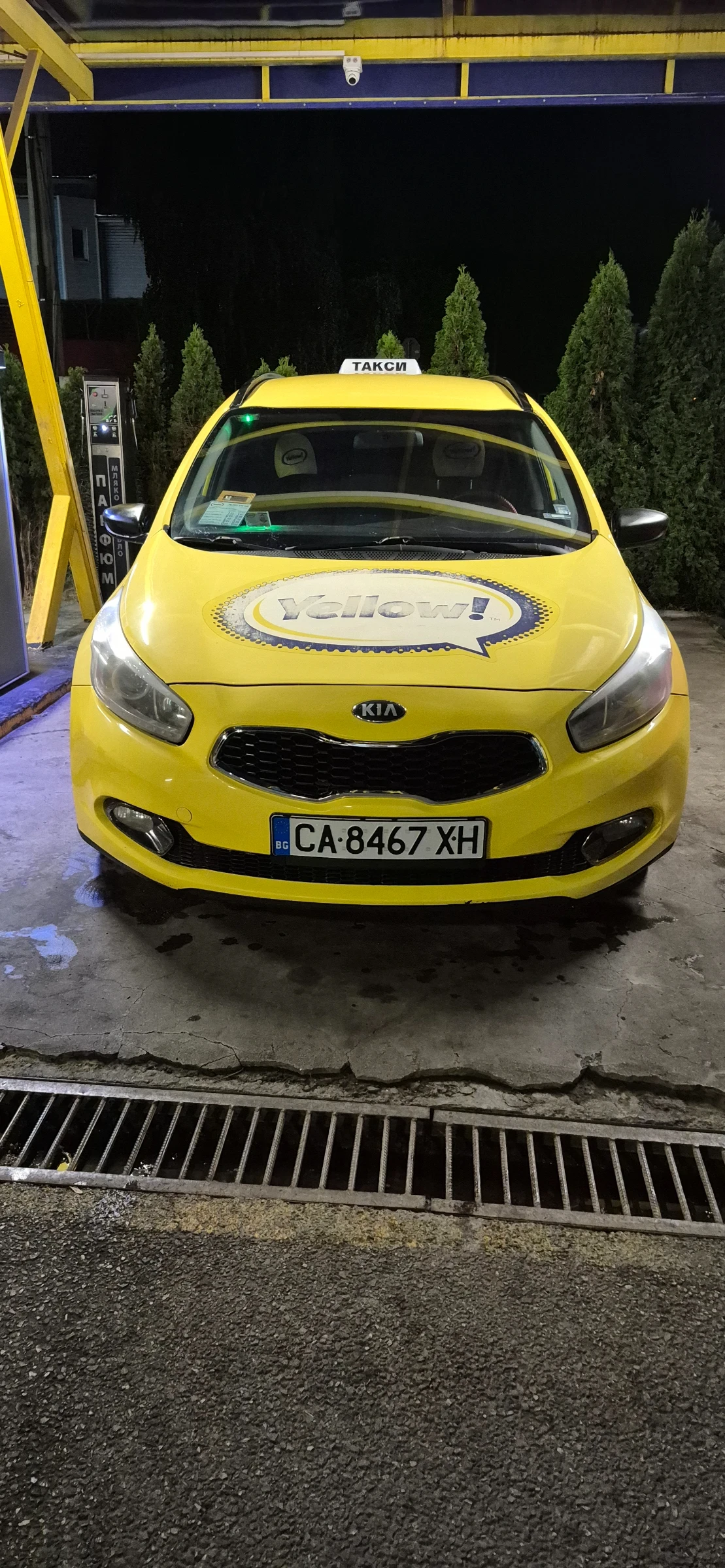 Kia Ceed 1.4i LPG Taxi Yellow - изображение 2