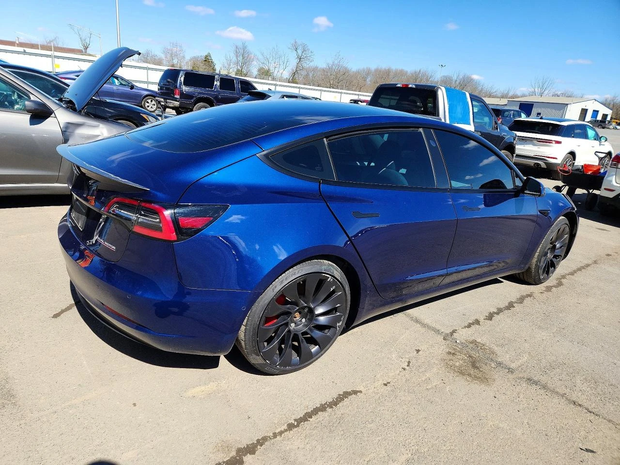 Tesla Model 3 DUAL* MOTOR* ALL* WHEEL* DRIVE* , снимка 5 - Автомобили и джипове - 55353164