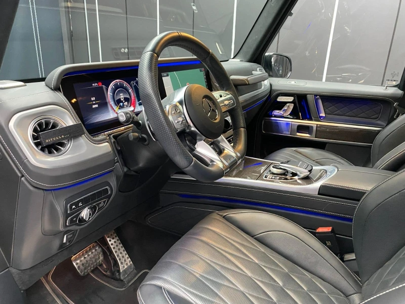 Mercedes-Benz G 63 AMG 4-MATIC MAGNO CARBON BURMESTER 360, снимка 7 - Автомобили и джипове - 52336763