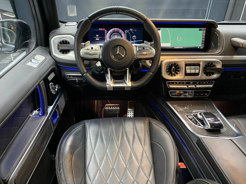 Mercedes-Benz G 63 AMG 4-MATIC MAGNO CARBON BURMESTER 360, снимка 8 - Автомобили и джипове - 52336763