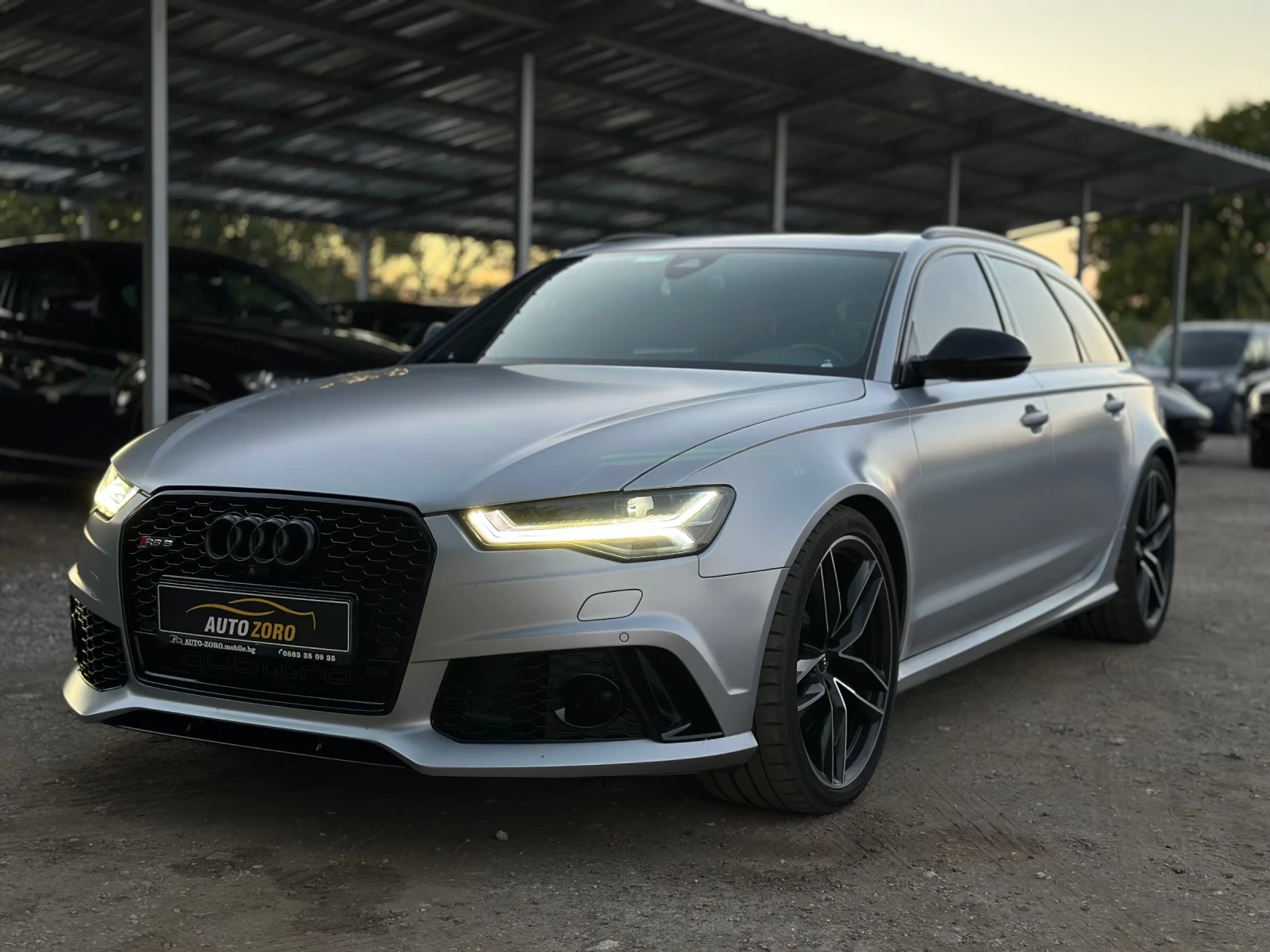 Audi Rs6 MATRIX* 700КС* B&O* 360CAM* ВАКУМ* DOWNPIPE* TOП - изображение 6