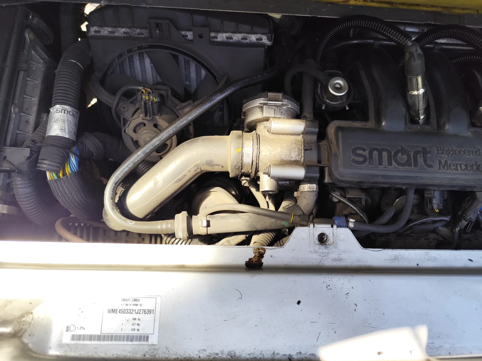 Smart Fortwo 700i* АВТОМАТИК* KLIMA* , снимка 9 - Автомобили и джипове - 54848677