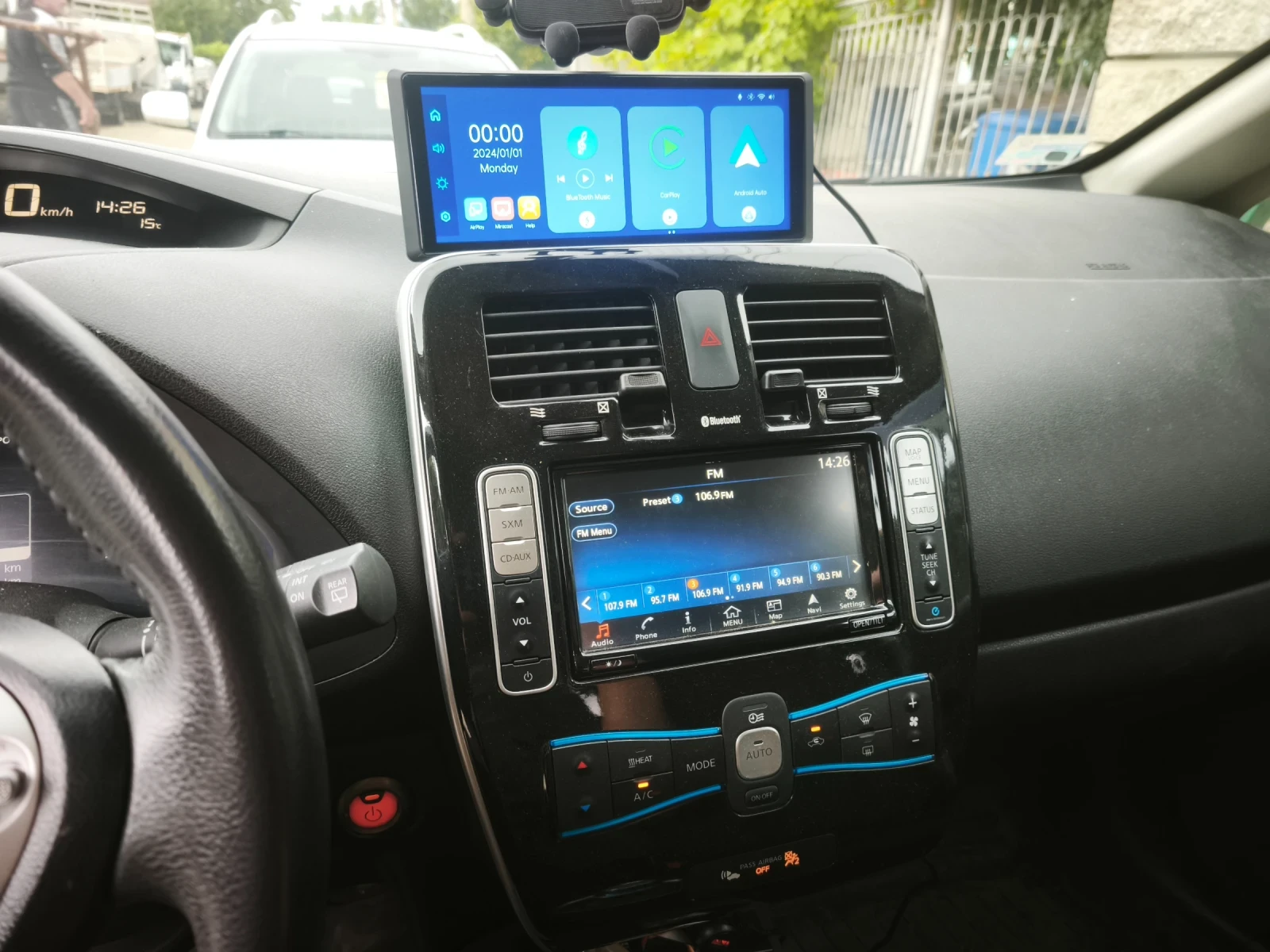 Nissan Leaf  45 kw. Нова батерия, снимка 10 - Автомобили и джипове - 56297799