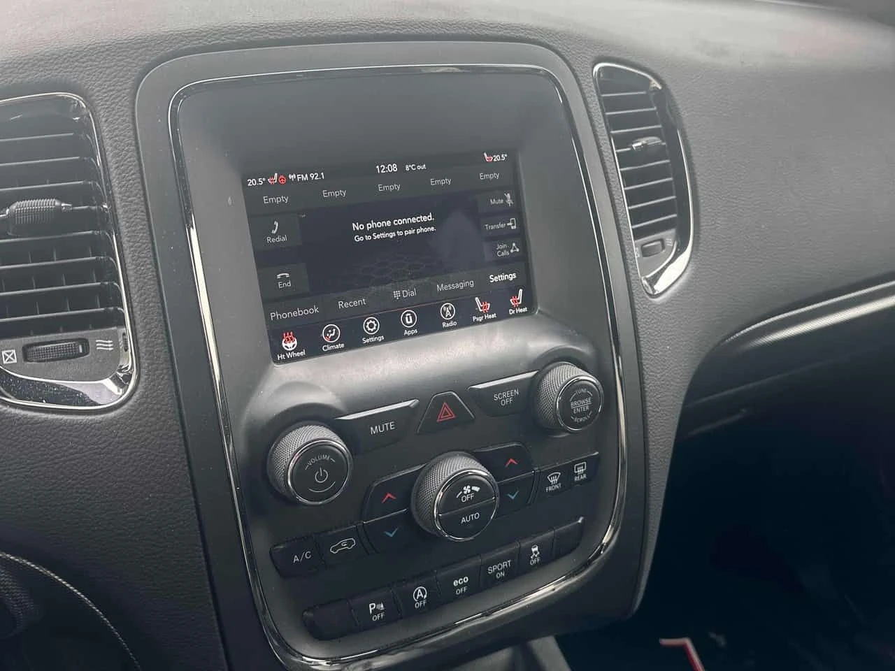 Dodge Durango GT /КОЖА/ПОДГРЕВ/ГТ/ФИНАНСИРАНЕ, снимка 8 - Автомобили и джипове - 54565732