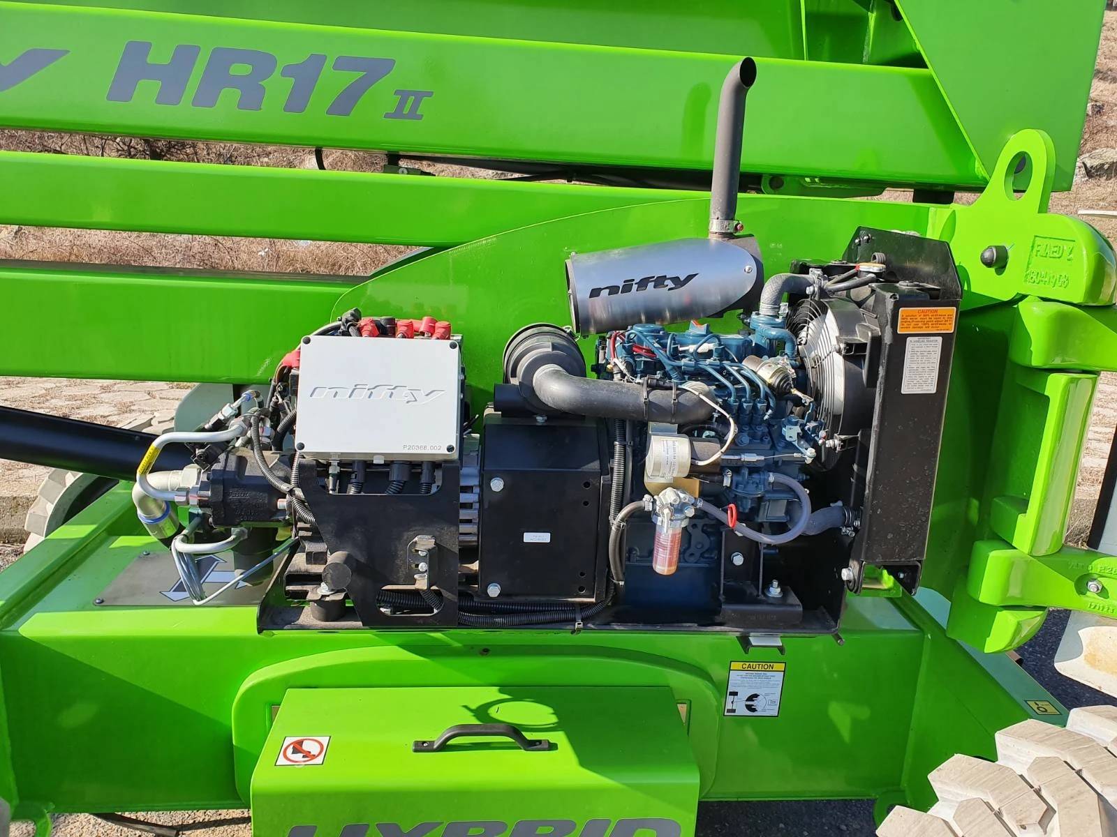  NiftyLift HR17 4x4x4 HYBRID | Mobile.bg   12