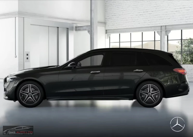 Mercedes-Benz C 300 e/AMG-PREMIUM/313HP/BURM3D/NIGHT/PANO/741fpr, снимка 4 - Автомобили и джипове - 51692948