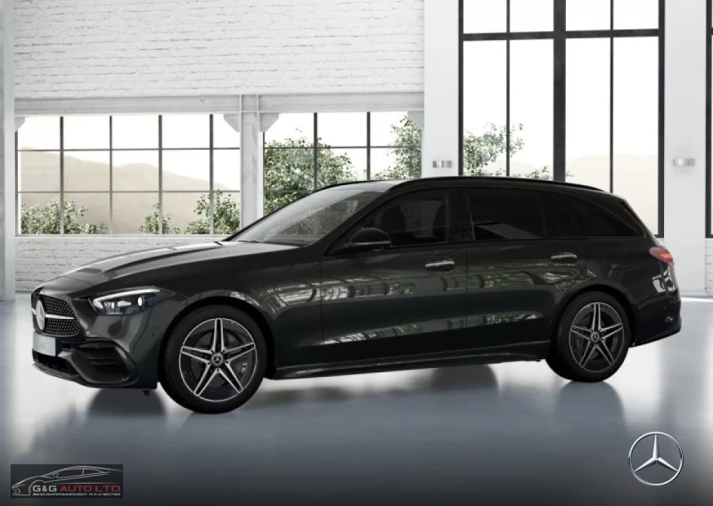 Mercedes-Benz C 300 e/AMG-PREMIUM/313HP/BURM3D/NIGHT/PANO/741fpr, снимка 3 - Автомобили и джипове - 51692948
