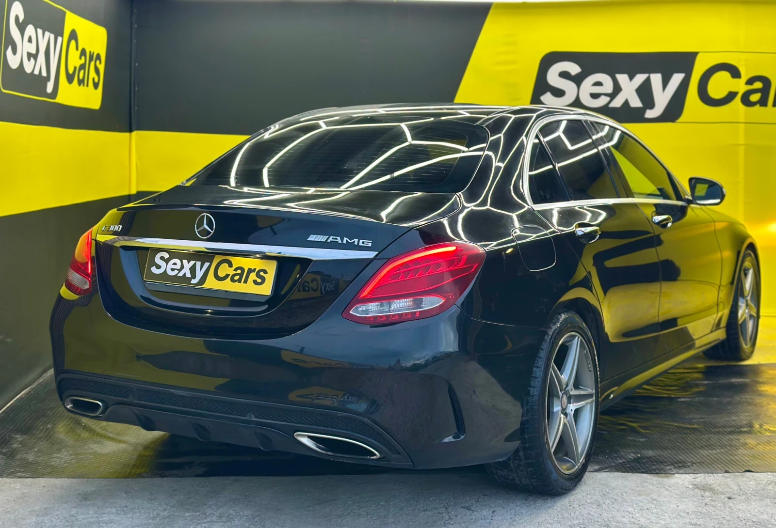 Mercedes-Benz C 300 AMG-LINE/190k/Регистриран/4matic, снимка 6 - Автомобили и джипове - 54160072