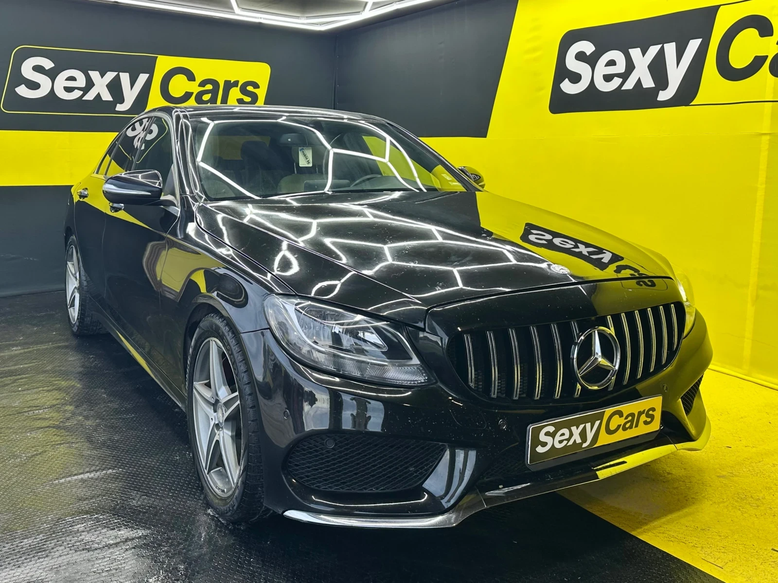 Mercedes-Benz C 300 AMG-LINE/190k/Регистриран/4matic, снимка 4 - Автомобили и джипове - 54160072