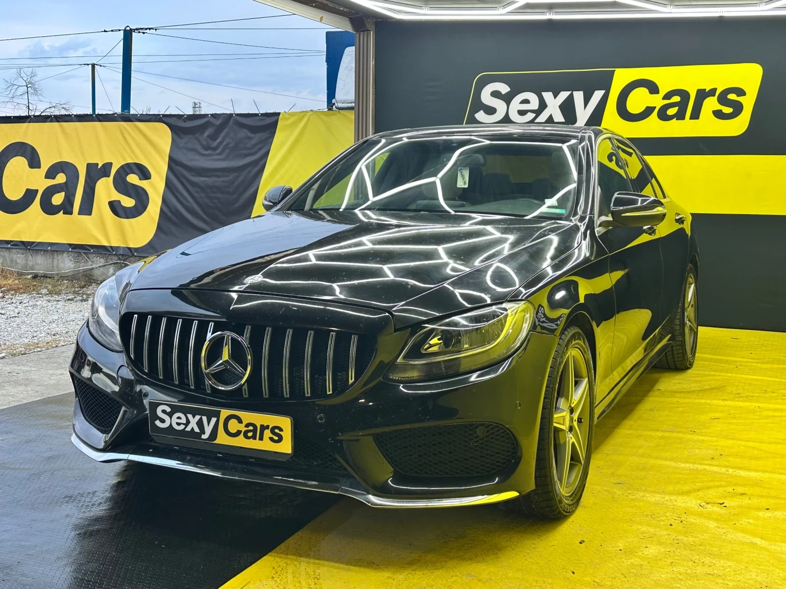 Mercedes-Benz C 300 AMG-LINE/190k/Регистриран/4matic, снимка 3 - Автомобили и джипове - 54160072