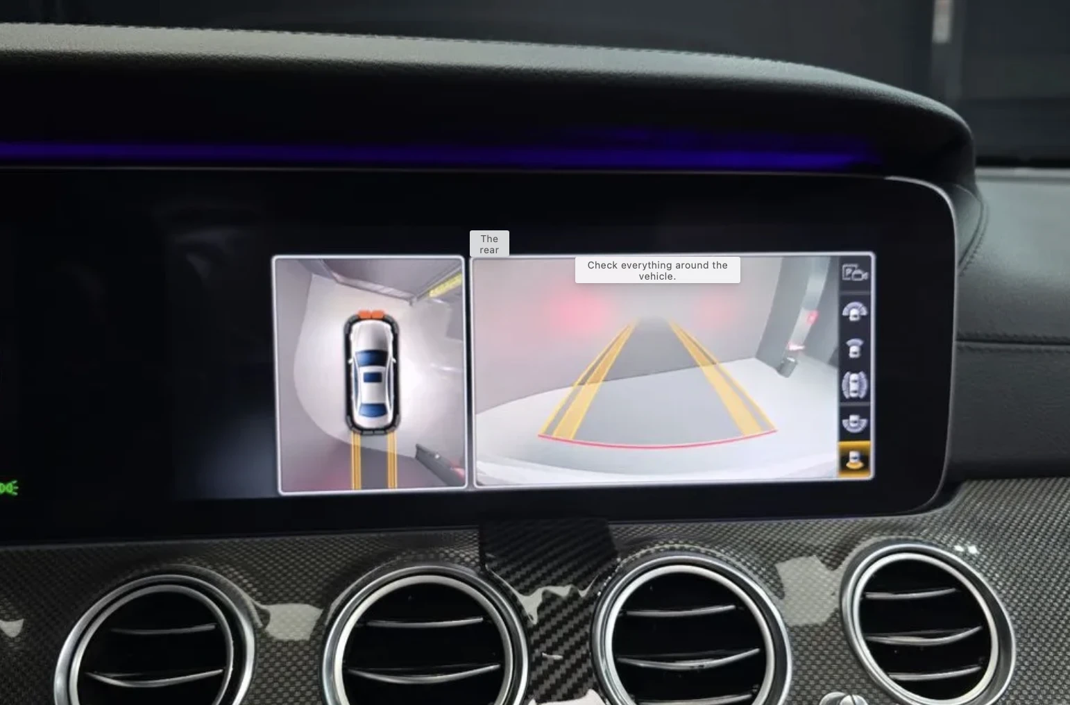 Mercedes-Benz E 53 AMG 4MATIC PLUS* Подгрев* ОБДУХВАНЕ* 360* HUD* Blind S, снимка 13 - Автомобили и джипове - 54222248