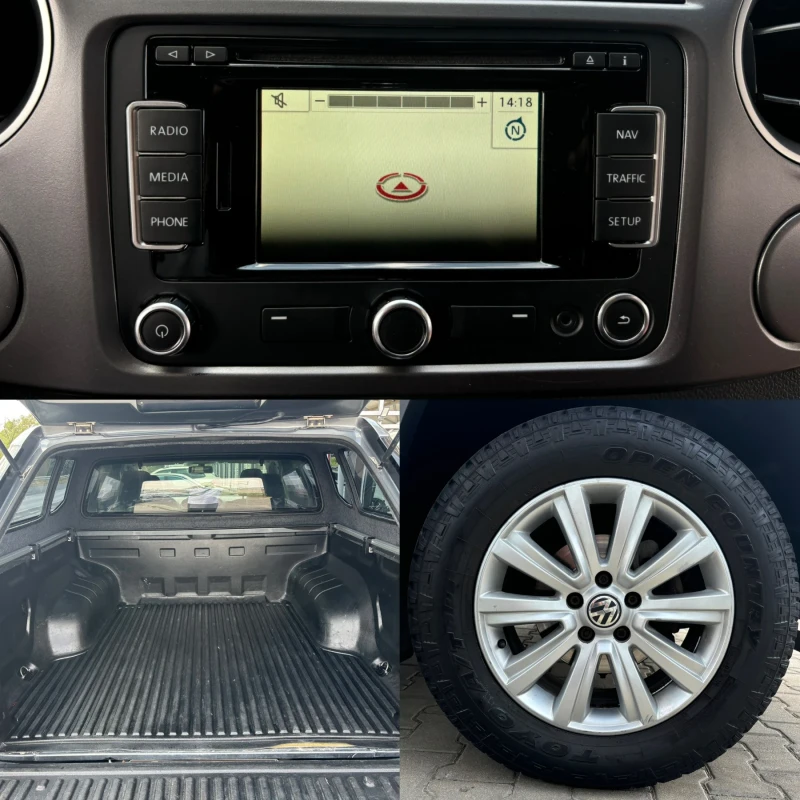 VW Amarok 4MOTION#HIGHLINE#LED#NAVI#КОЖА#БЛОКАЖИ#ПОДГРЕВ, снимка 14 - Автомобили и джипове - 47175103