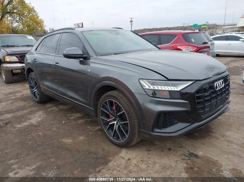 Audi Q8 3.0L V-6 DI, DOHC, VVT, TURBO, 335HP All Wheel Dri, снимка 1 - Автомобили и джипове - 49067975