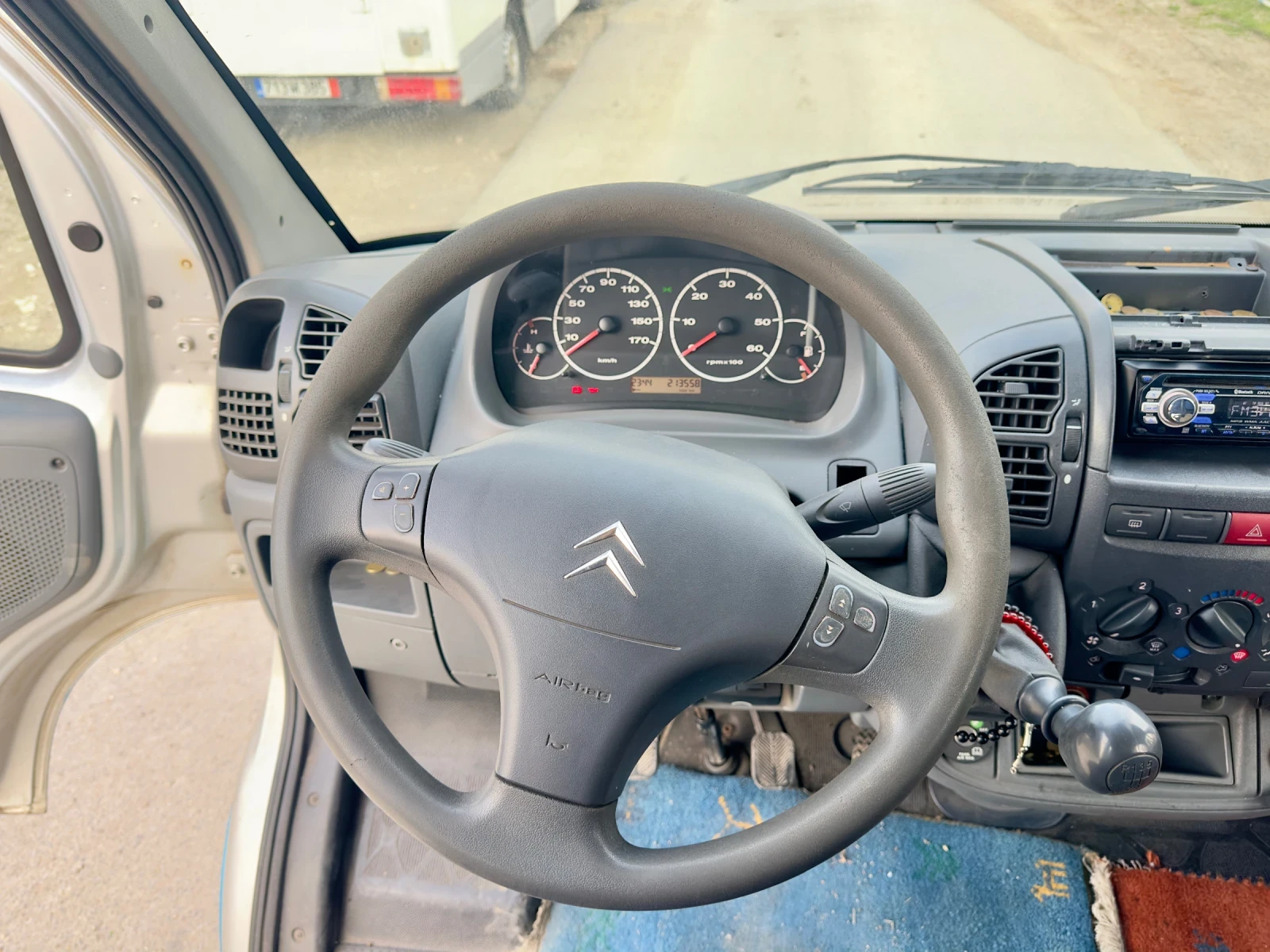 Citroen Jumper НОВ ВНОС 8+ 1 2.8 HDI 128hp РЕАЛНИ КИЛОМЕТРИ!!!, снимка 5 - Бусове и автобуси - 53878959