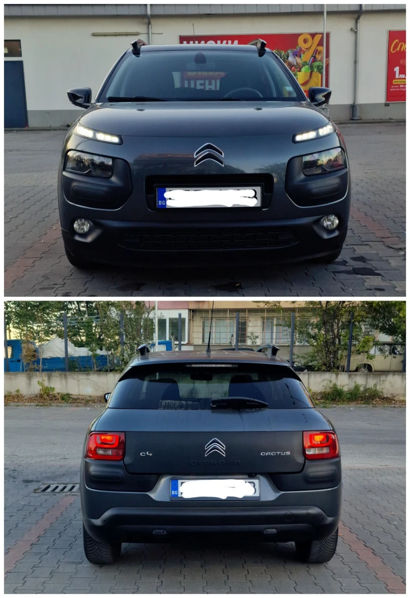 Citroen C4 Cactus 1.2 i VTi 81 EURO 5B, снимка 7 - Автомобили и джипове - 47705449