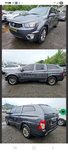 SsangYong Korando Sports Корандо CX-7спорт 4x4 два броя имам на изплащане, снимка 17