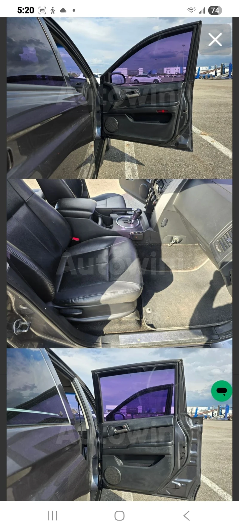 SsangYong Korando Sports Корандо CX-7спорт 4x4 два броя имам на изплащане, снимка 8 - Автомобили и джипове - 52378839