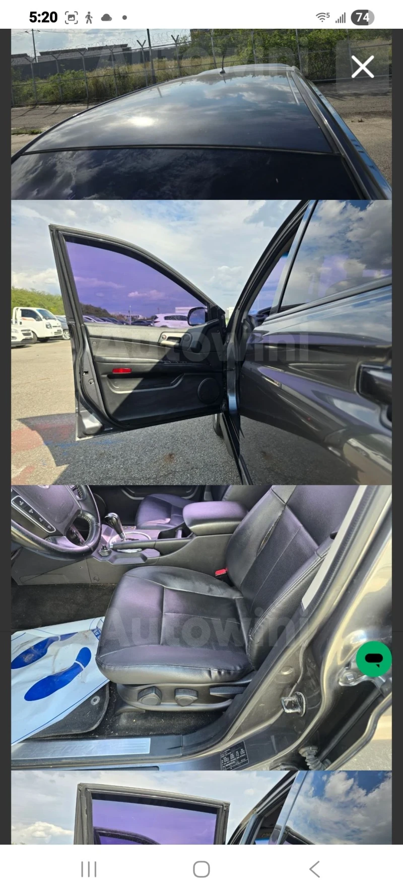 SsangYong Korando Sports Корандо CX-7спорт 4x4 два броя имам на изплащане, снимка 7 - Автомобили и джипове - 52378839