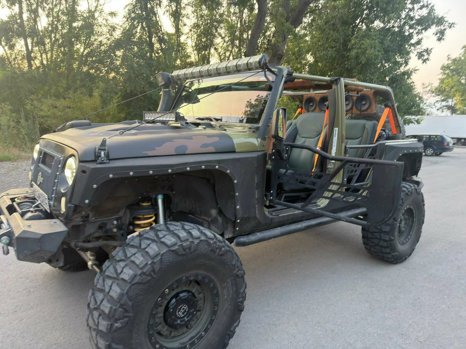 Jeep Wrangler SUPERCHARGER400HP+ FULL OFFROAD BUILD FOX/37/35ZOL