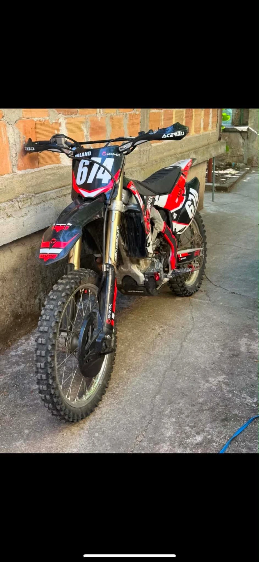 Honda Crf, снимка 2 - Мотоциклети и мототехника - 56511928