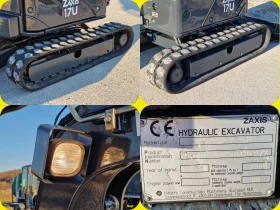Багер Hitachi ZX17U-2/2т./3кофи+ Бързосменик/НулевРадиус/Швейцар, снимка 14