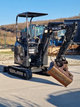 Багер Hitachi ZX17U-2/2т./3кофи+ Бързосменик/НулевРадиус/Швейцар, снимка 3 - Индустриална техника - 53664086