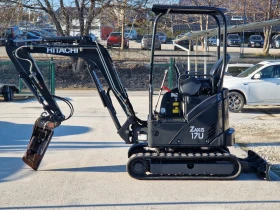 Багер Hitachi ZX17U-2/2т./3кофи+ Бързосменик/НулевРадиус/Швейцар, снимка 8 - Индустриална техника - 53664086
