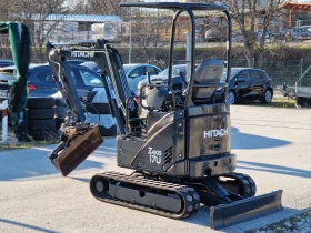 Багер Hitachi ZX17U-2/2т./3кофи+ Бързосменик/НулевРадиус/Швейцар, снимка 7 - Индустриална техника - 53664086