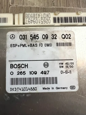     0315450932 ESP   Mercedes S-Class W220  0265109497 031 545 09 32 Q02  0 265 109 497