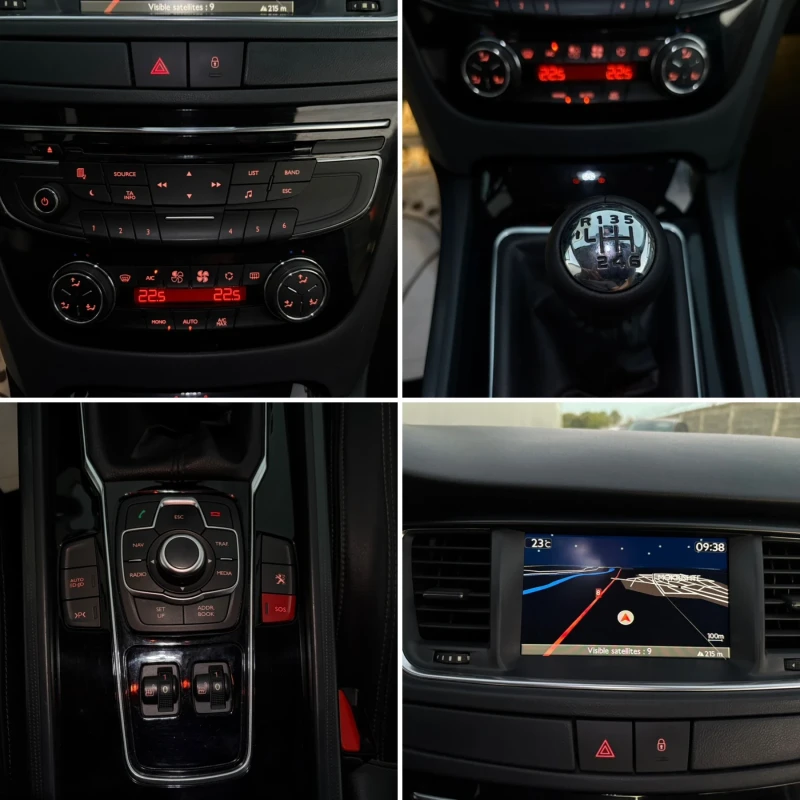 Peugeot 508 2.0 HDI 140кс* Full Max* EURO5B* , снимка 12 - Автомобили и джипове - 51768429