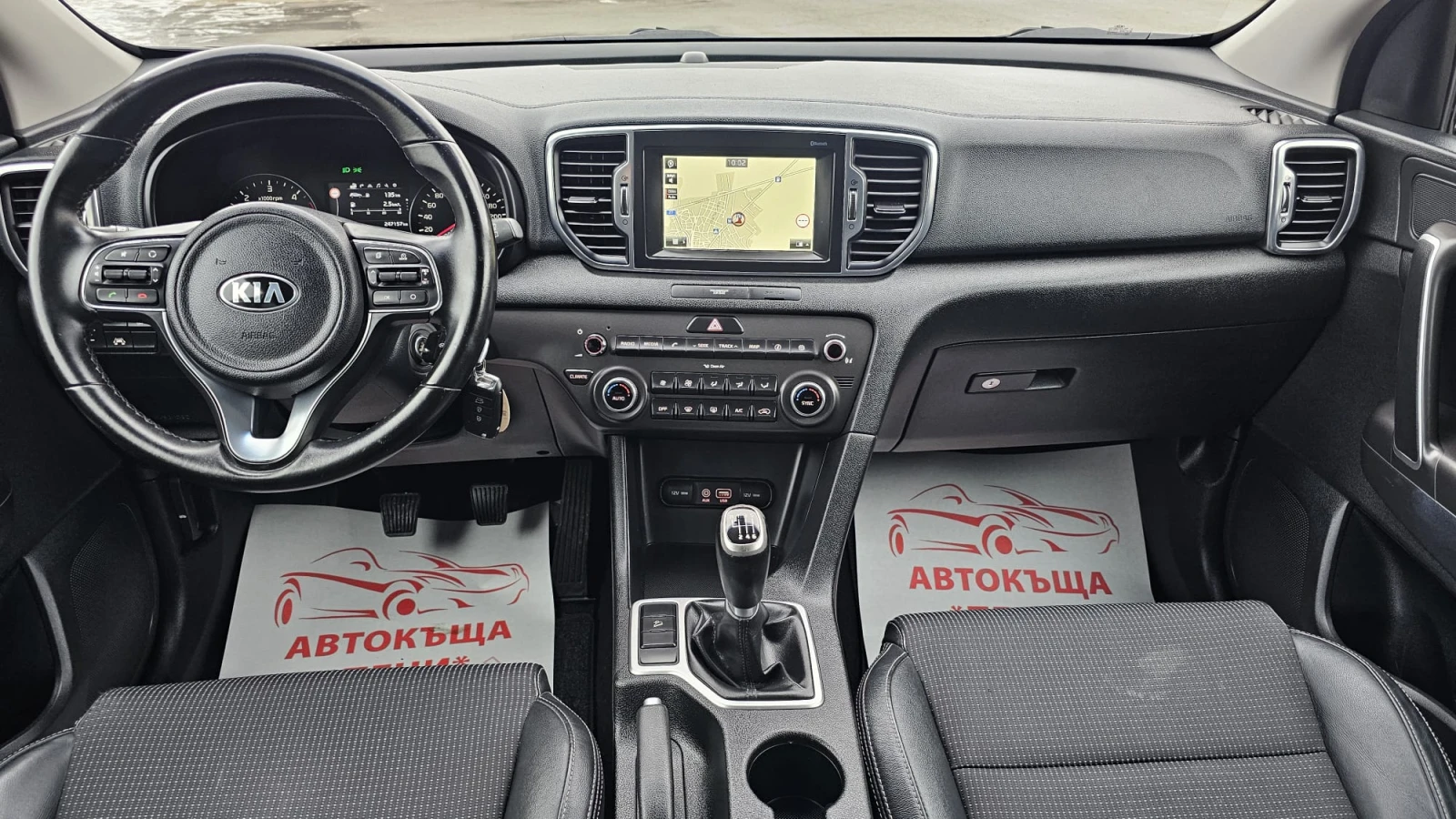 Kia Sportage 1.7CRDi 6SP IT-СЕРВИЗНА ИСТ.-ТОП СЪСТ.-ЛИЗИНГ - изображение 9