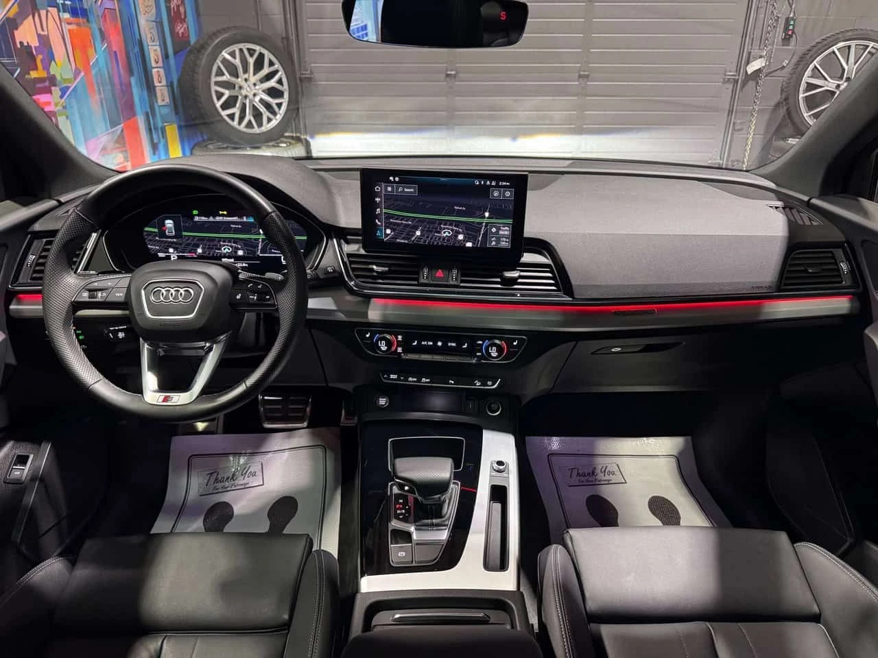 Audi Q5 * QUATTRO S LINE BLACK! * CARFAX * БЕЗ ПЪРВОНАЧАЛН, снимка 11 - Автомобили и джипове - 55466456