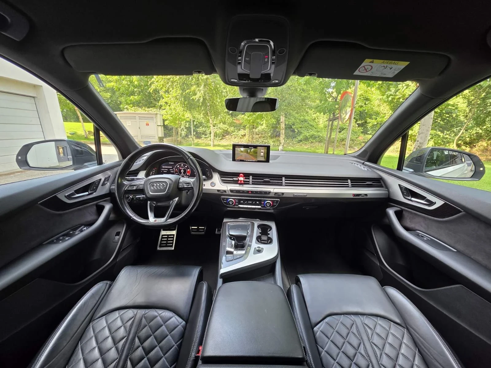 Audi SQ7 4.0TDI / MATRIX / 360 КАМЕРА, снимка 12 - Автомобили и джипове - 55829962