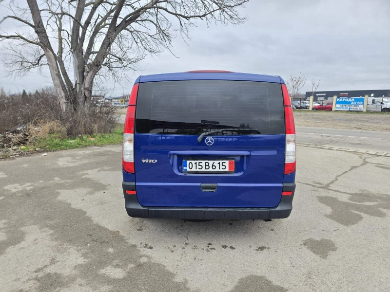 Mercedes-Benz Vito 111/CDI, 9места, Климатик, Дълга база, снимка 5 - Бусове и автобуси - 53493190