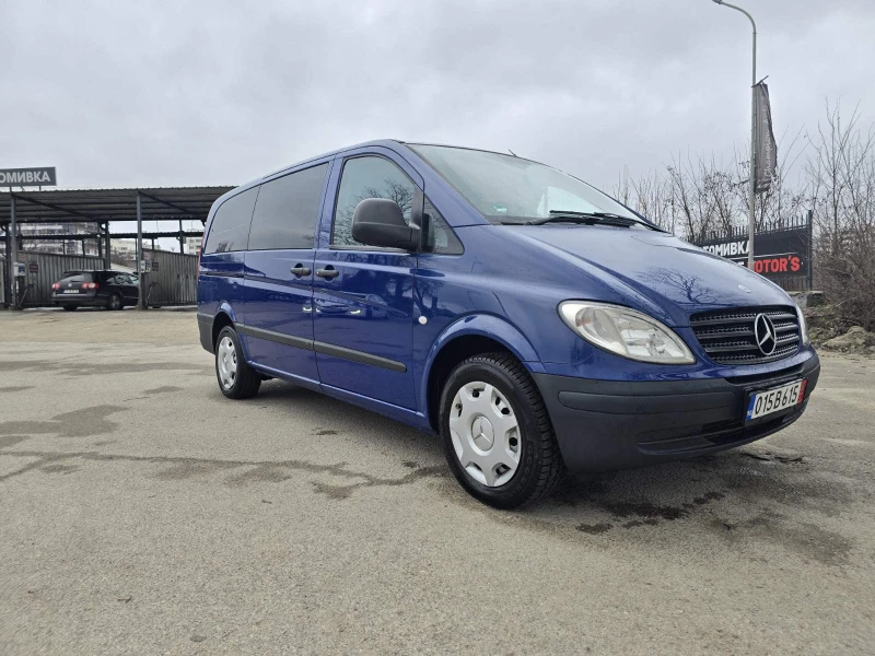 Mercedes-Benz Vito 111/CDI, 9места, Климатик, Дълга база, снимка 3 - Бусове и автобуси - 53493190
