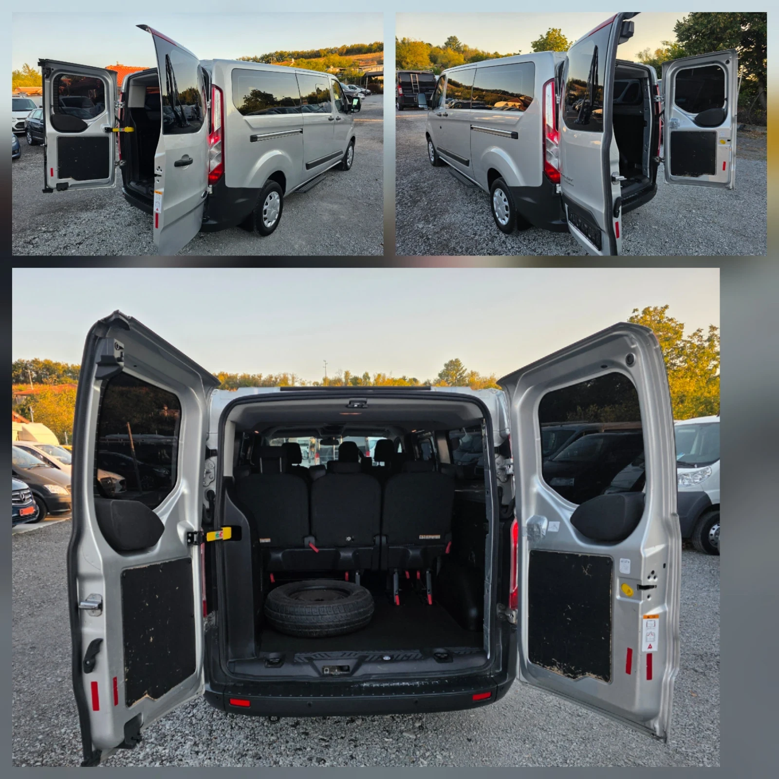 Ford Transit Custom 2.2tdci 8+ 1 Дълга база, снимка 11 - Бусове и автобуси - 56135534
