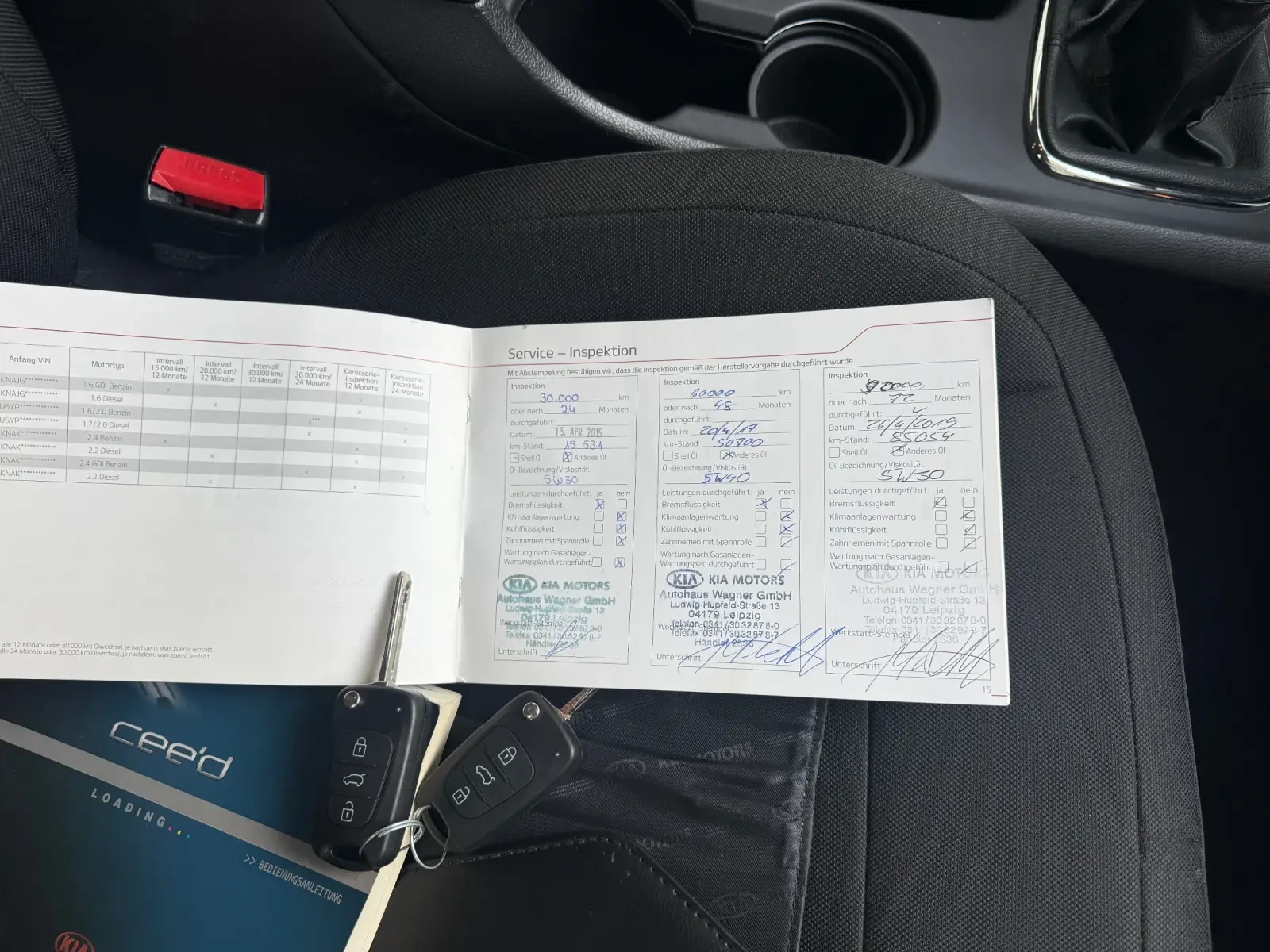 Kia Ceed Бензин , Сервизни документи !! , снимка 11 - Автомобили и джипове - 54175295