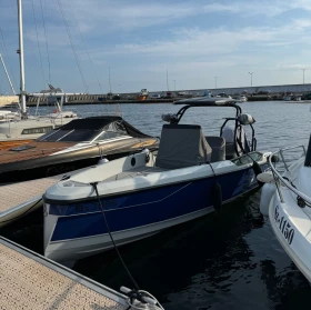 Моторна яхта Saxdor 200 PRO SPORT + Kолесар, снимка 1