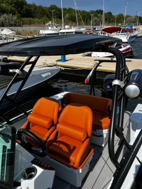 Моторна яхта Saxdor 200 PRO SPORT + Kолесар, снимка 9