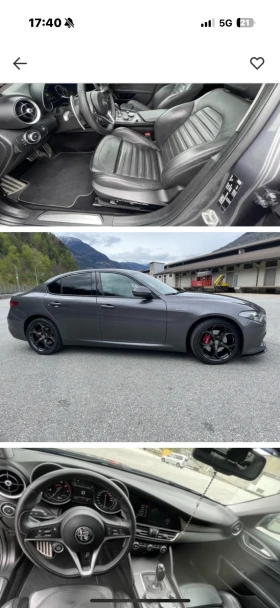 Alfa Romeo Giulia VELOCE Q4 Внос Швейцария - 41818 лв. - 27216601 | Car24.bg