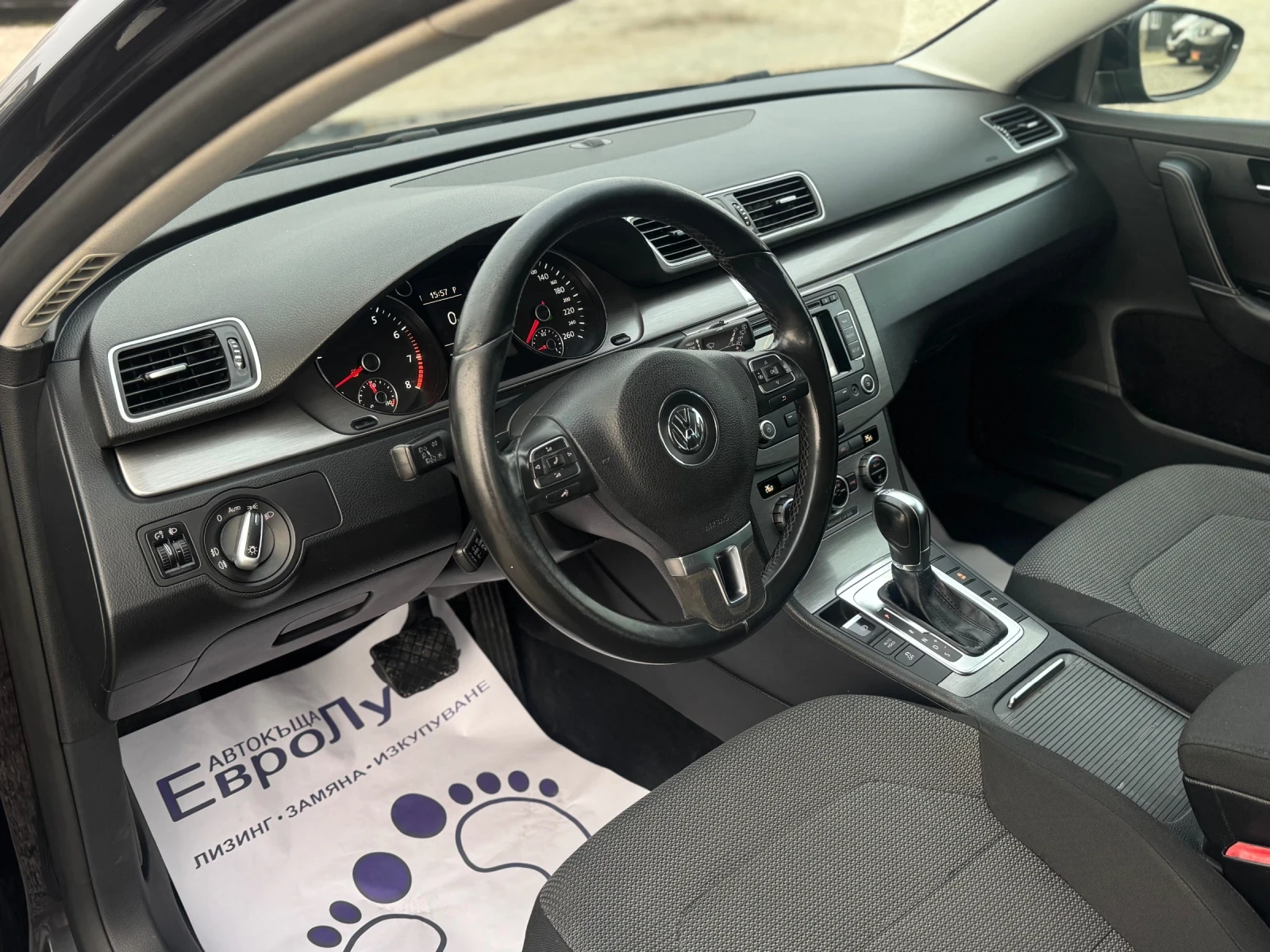 VW Passat 1.4TSI 122кс АВТОМАТИК DSG НАВИ МУЛТИ-ВОЛАН - изображение 10