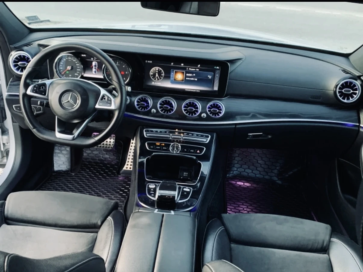 Mercedes-Benz E 220 63 AMG/ 360KAMERA/ 9G, снимка 4 - Автомобили и джипове - 53754592